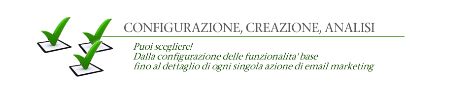 Funzionalita programma gestione newsletter